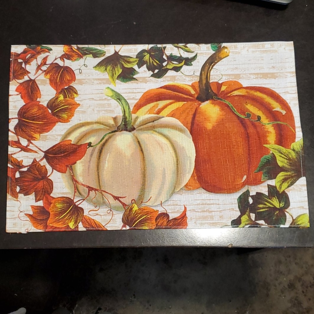 Fall themed placemats
